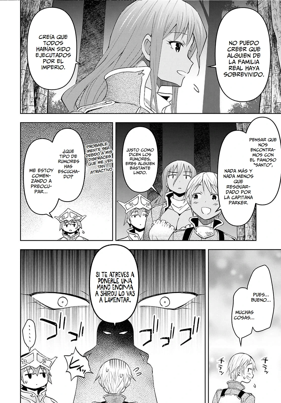 Dungeon Tou de Yadoya o Yarou! Souzou Mahou o Moratta Ore no Hosoude Hanjouki Capítulo 60 - Página 3 en español