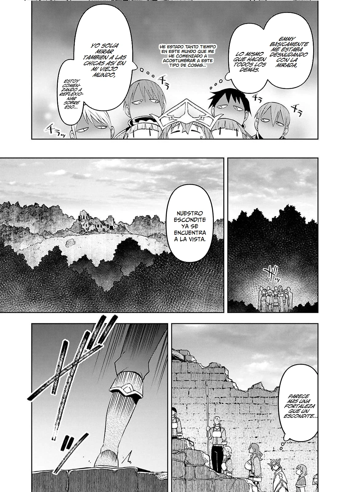 Dungeon Tou de Yadoya o Yarou! Souzou Mahou o Moratta Ore no Hosoude Hanjouki Capítulo 60 - Página 4 en español