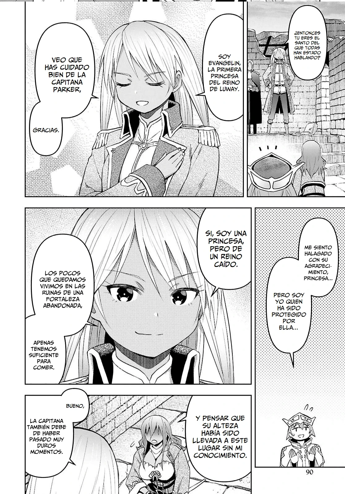 Dungeon Tou de Yadoya o Yarou! Souzou Mahou o Moratta Ore no Hosoude Hanjouki Capítulo 60 - Página 7 en español