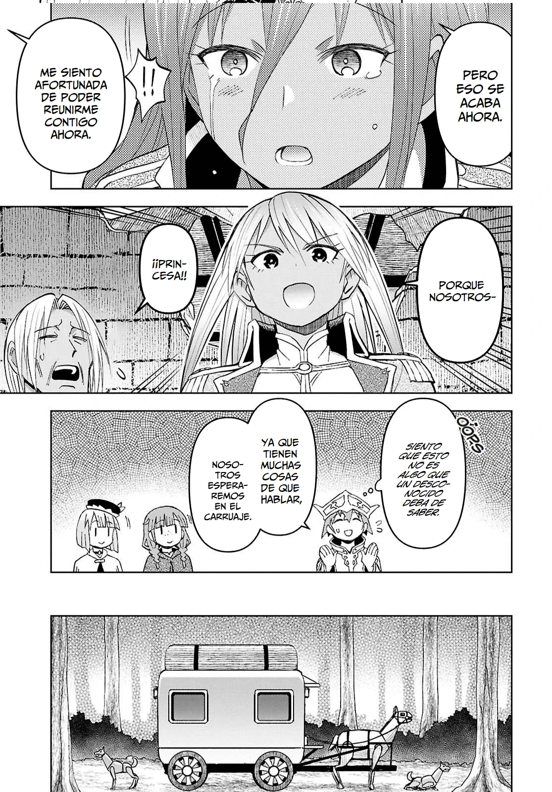 Dungeon Tou de Yadoya o Yarou! Souzou Mahou o Moratta Ore no Hosoude Hanjouki Capítulo 60 - Página 8 en español