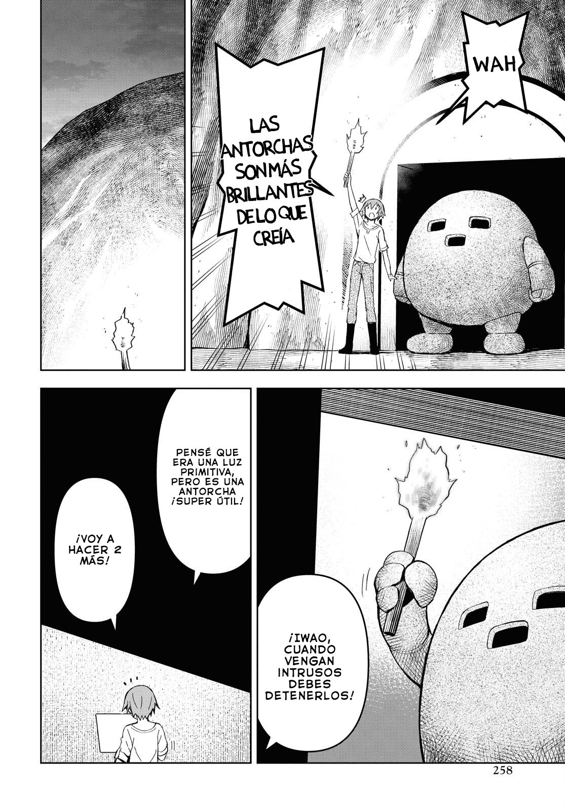 Dungeon Tou de Yadoya o Yarou! Souzou Mahou o Moratta Ore no Hosoude Hanjouki Capítulo 7 - Página 24 en español