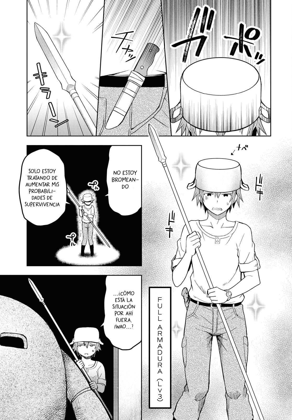 Dungeon Tou de Yadoya o Yarou! Souzou Mahou o Moratta Ore no Hosoude Hanjouki Capítulo 7 - Página 27 en español
