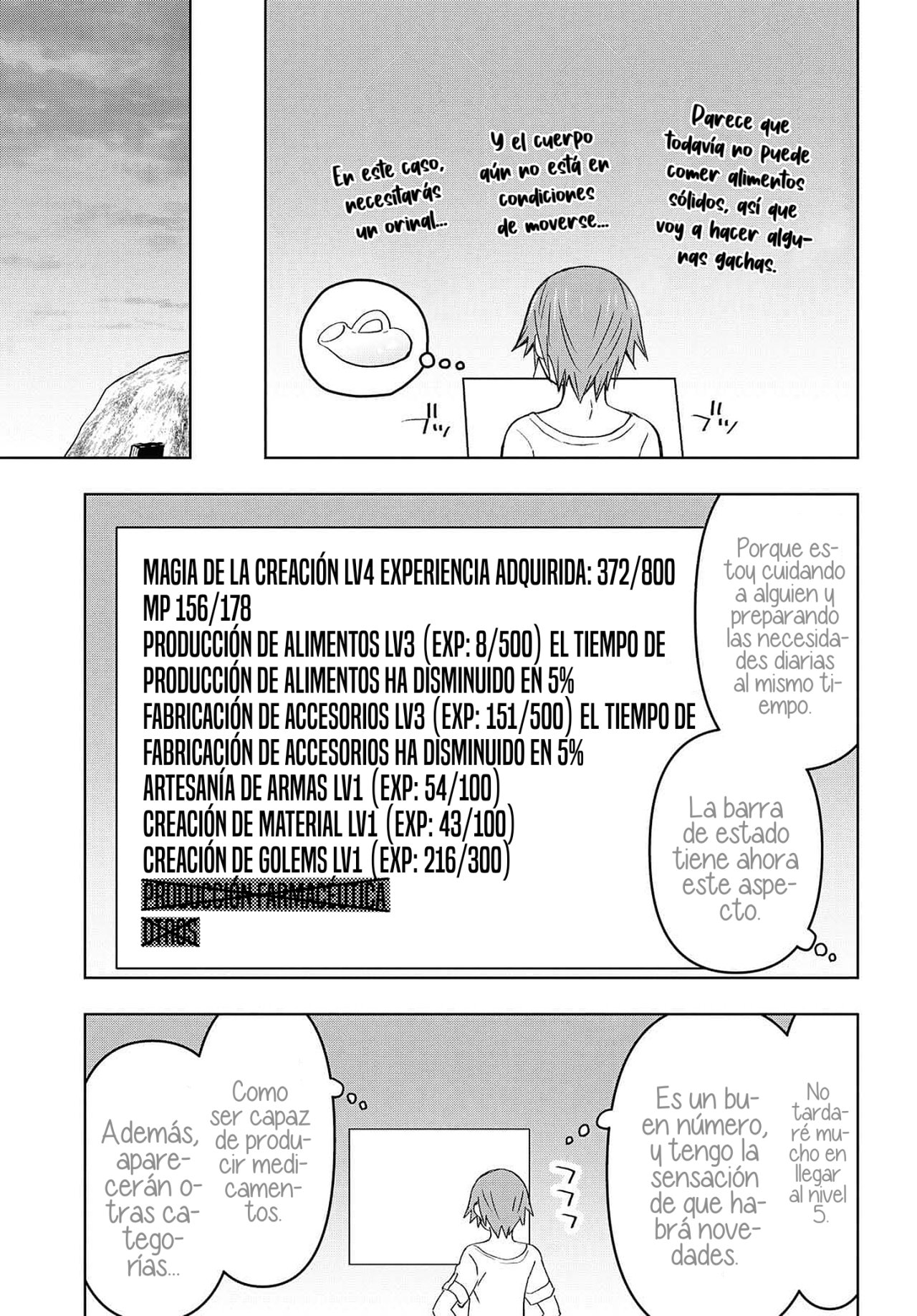 Dungeon Tou de Yadoya o Yarou! Souzou Mahou o Moratta Ore no Hosoude Hanjouki Capítulo 9 - Página 12 en español