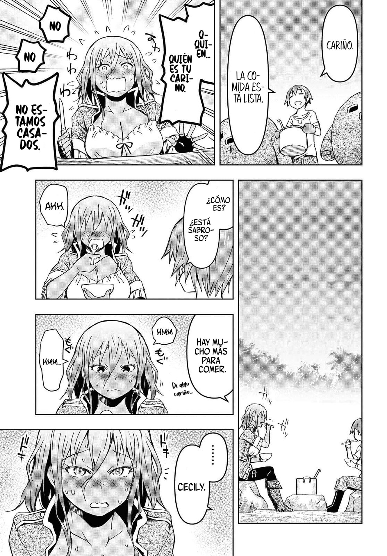Dungeon Tou de Yadoya o Yarou! Souzou Mahou o Moratta Ore no Hosoude Hanjouki Capítulo 9 - Página 28 en español