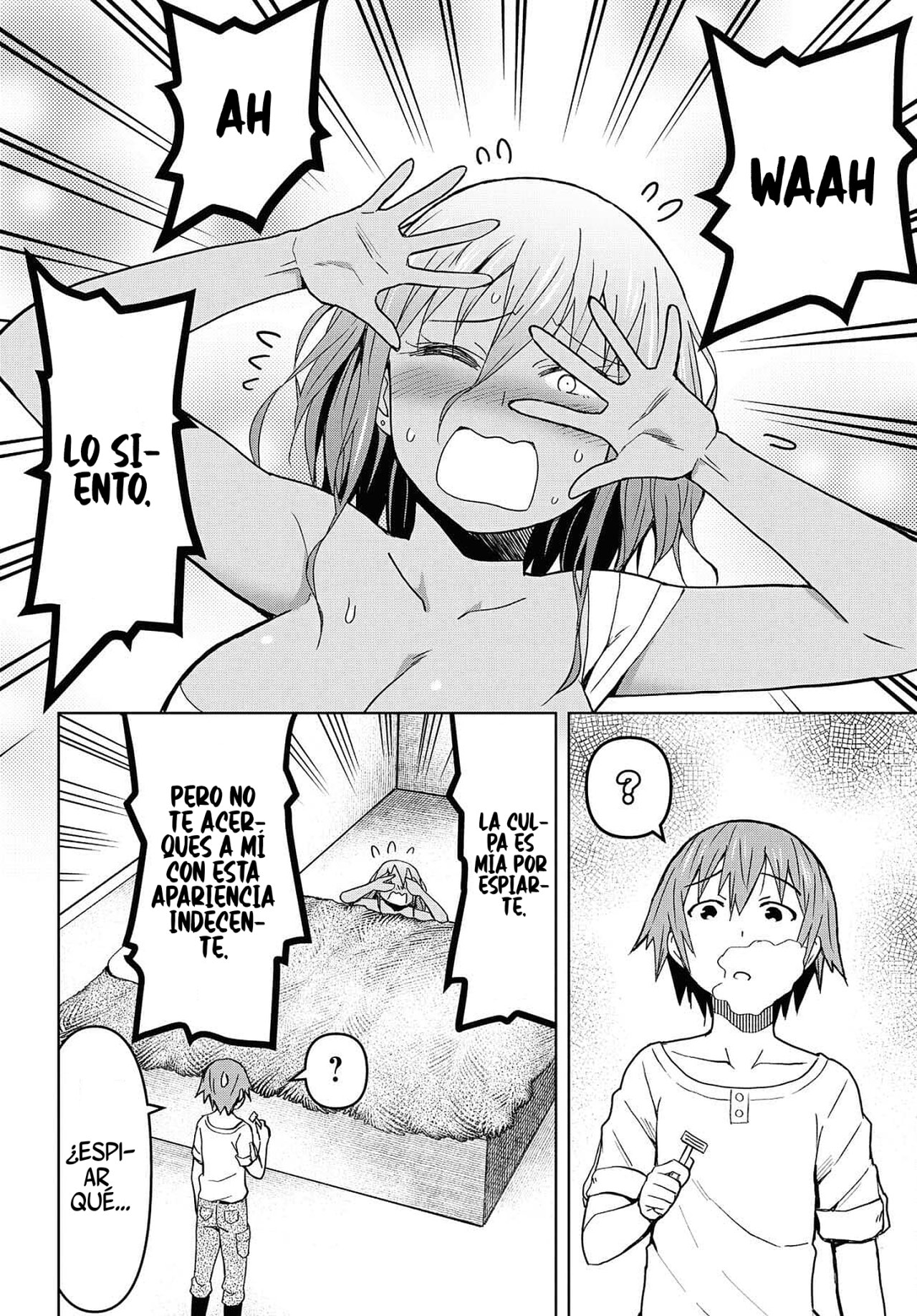 Dungeon Tou de Yadoya o Yarou! Souzou Mahou o Moratta Ore no Hosoude Hanjouki Capítulo 9 - Página 3 en español