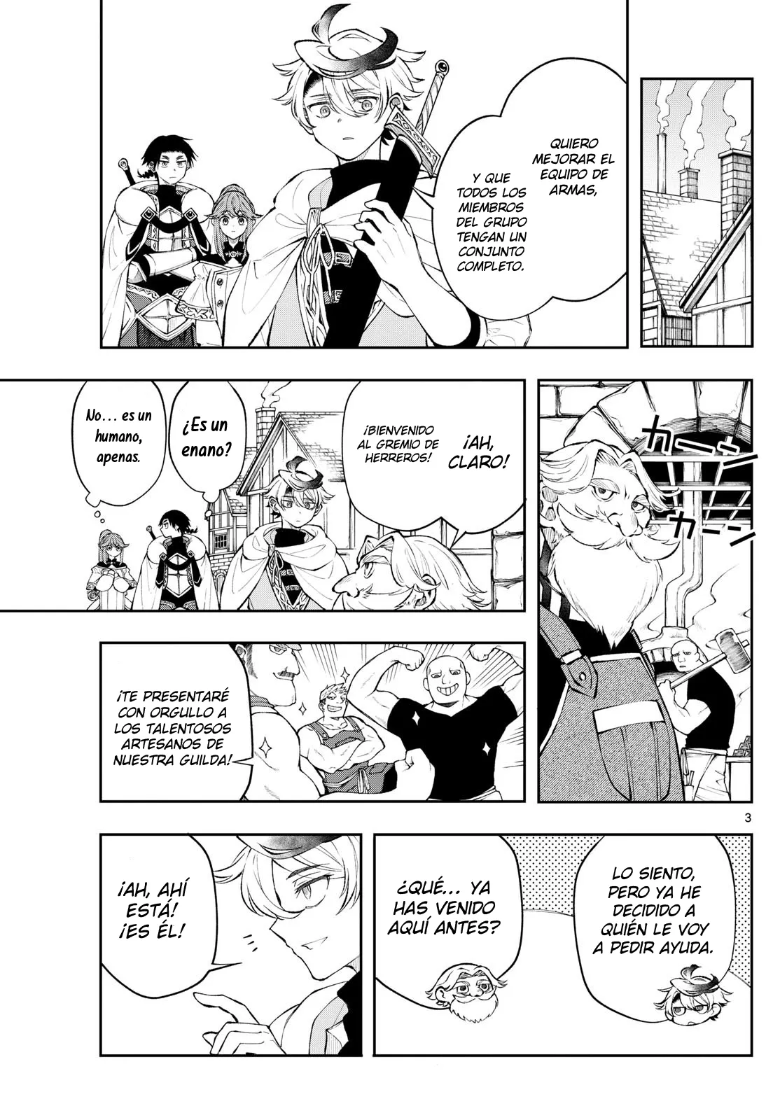 Kaiten no albus Capítulo 14 - Página 3 en español