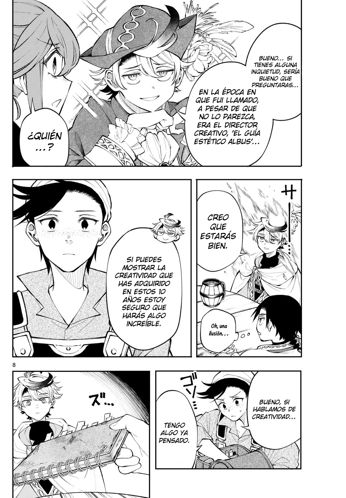 Kaiten no albus Capítulo 14 - Página 8 en español