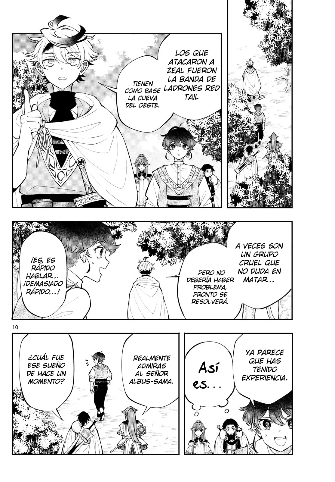 Kaiten no albus Capítulo 16 - Página 10 en español