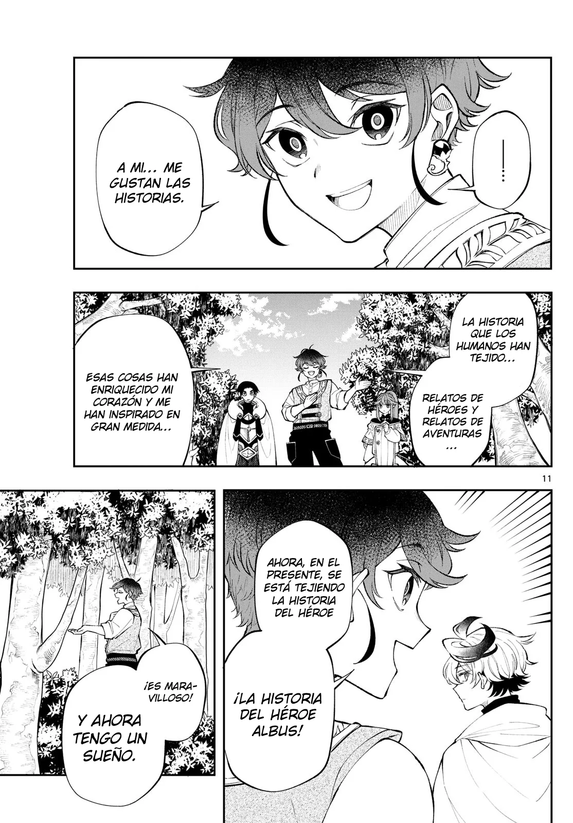 Kaiten no albus Capítulo 16 - Página 11 en español