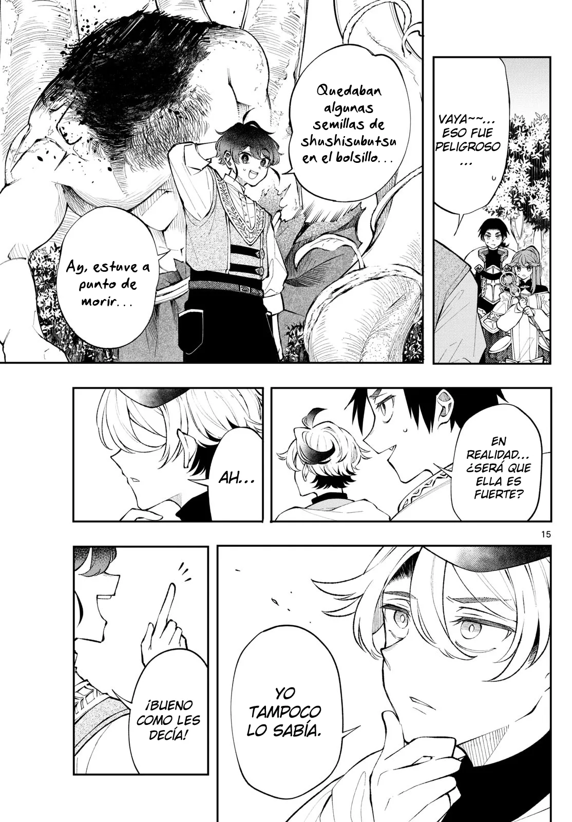 Kaiten no albus Capítulo 16 - Página 15 en español