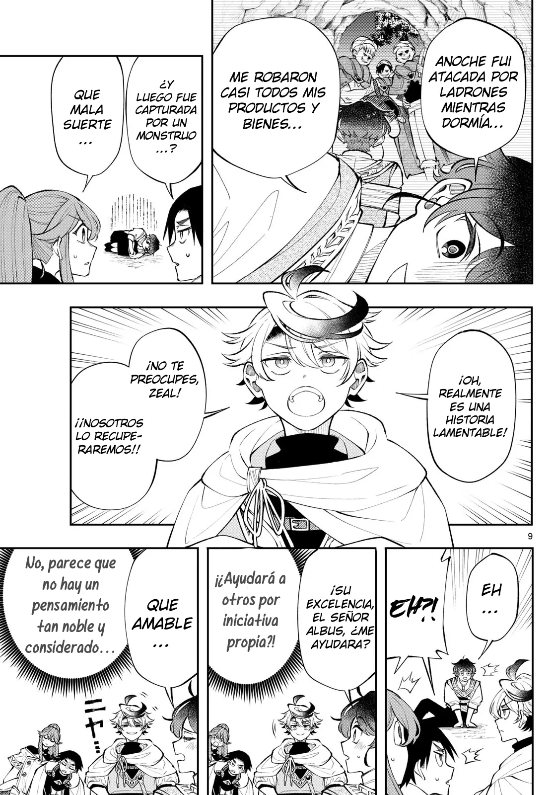 Kaiten no albus Capítulo 16 - Página 9 en español