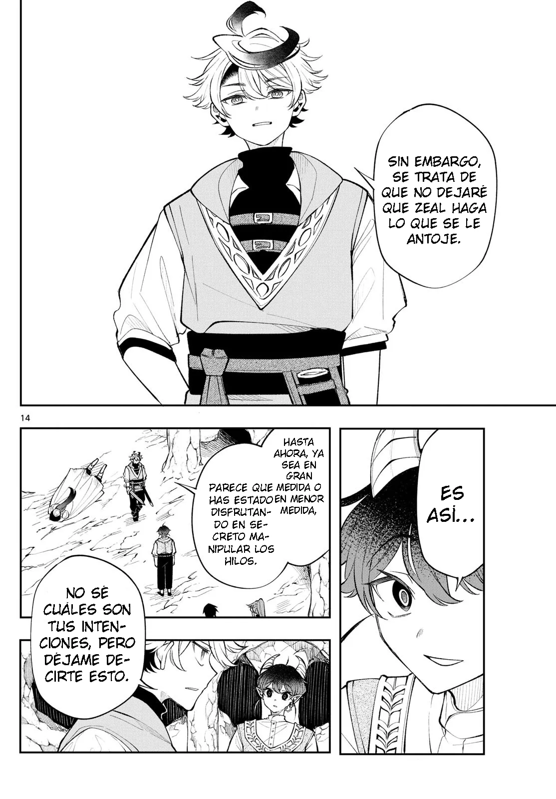 Kaiten no albus Capítulo 19 - Página 14 en español