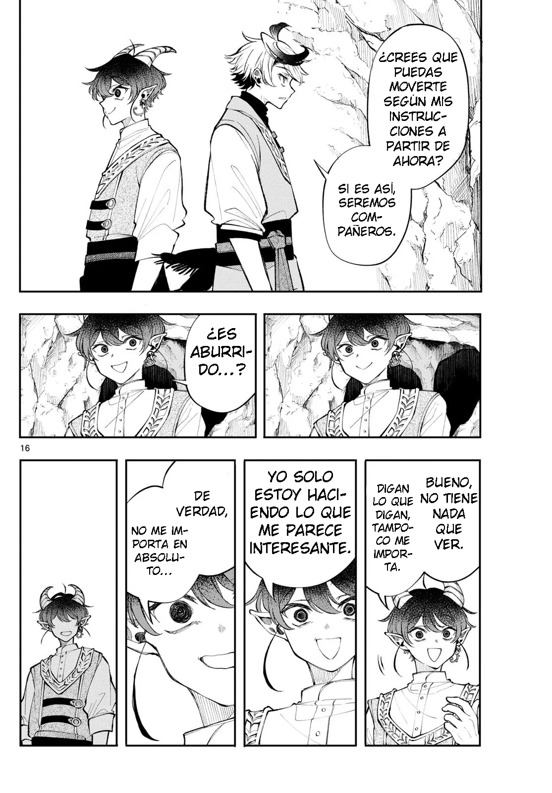 Kaiten no albus Capítulo 19 - Página 16 en español