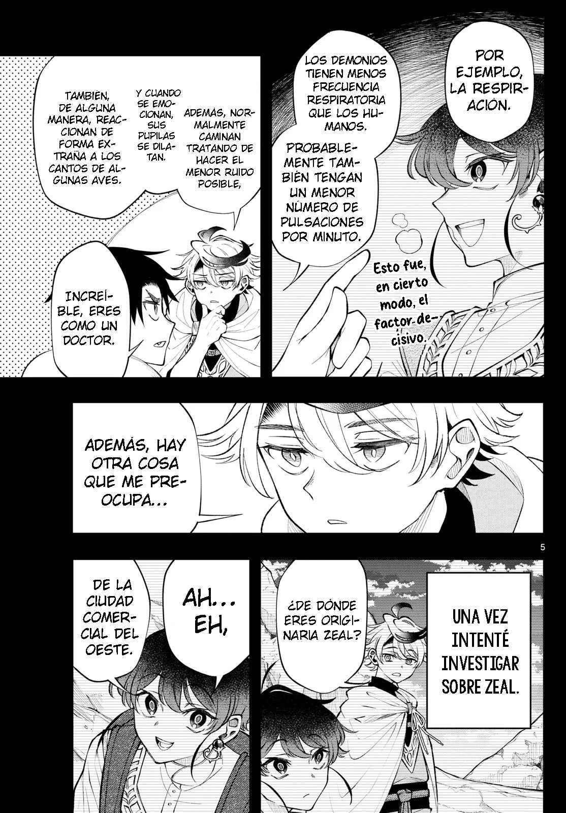 Kaiten no albus Capítulo 19 - Página 5 en español