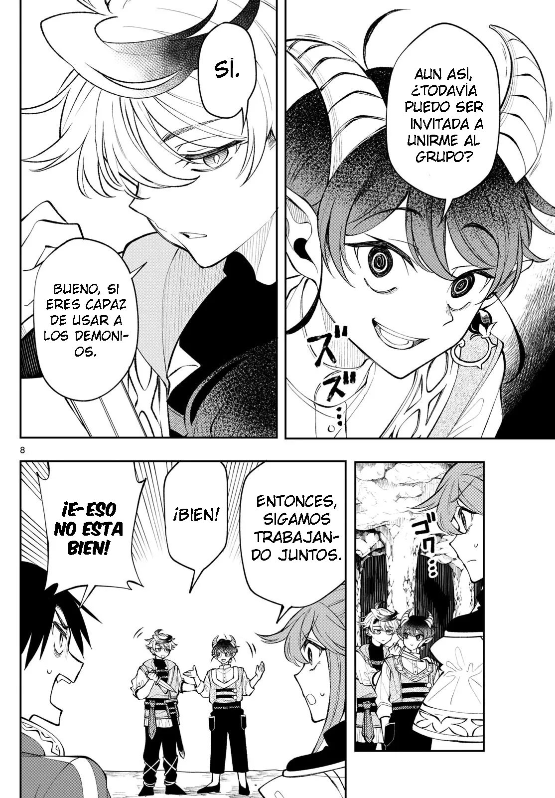 Kaiten no albus Capítulo 19 - Página 8 en español