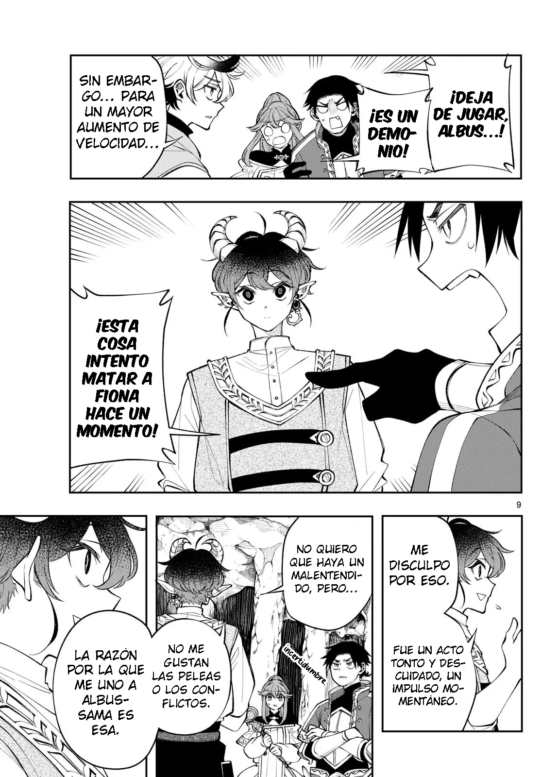 Kaiten no albus Capítulo 19 - Página 9 en español
