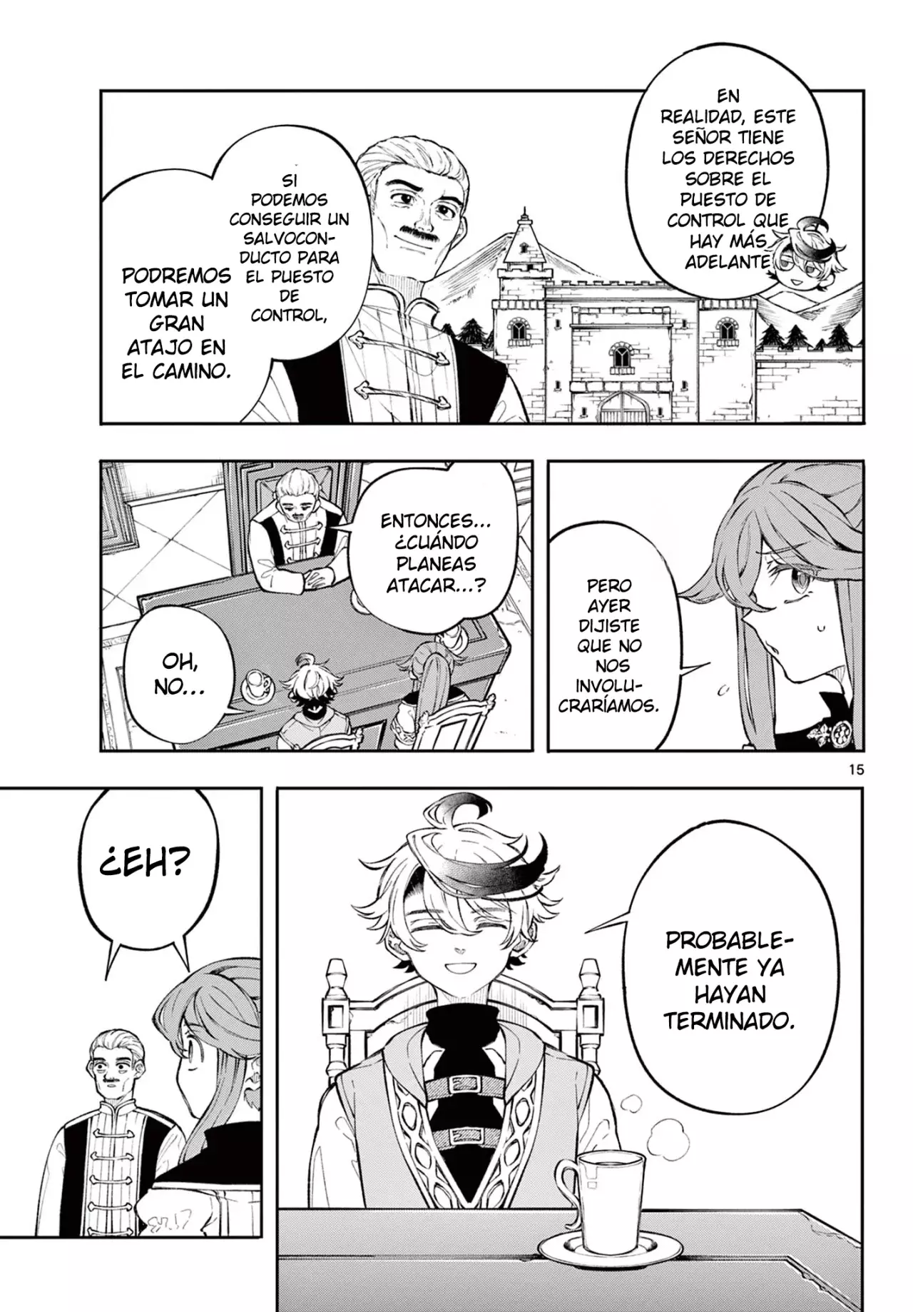 Kaiten no albus Capítulo 2 - Página 17 en español