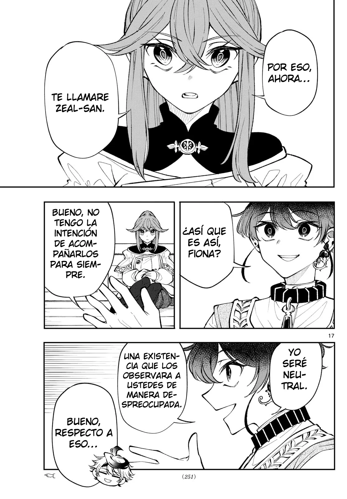Kaiten no albus Capítulo 21 - Página 17 en español