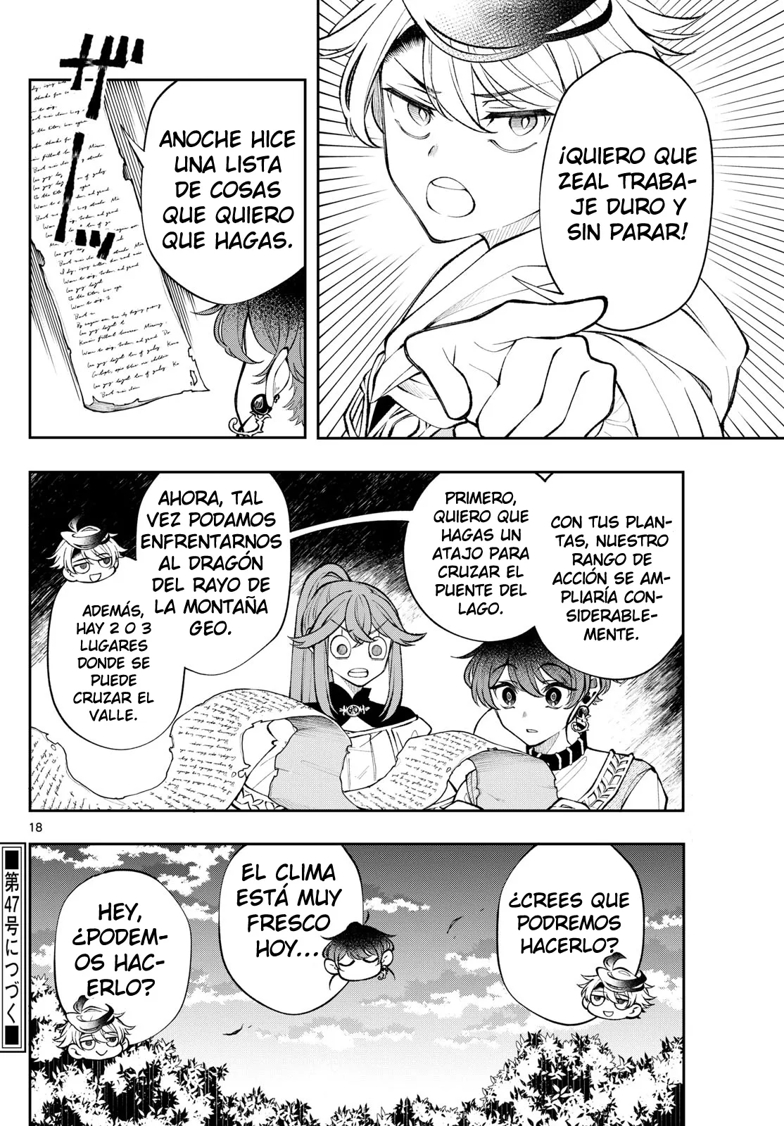 Kaiten no albus Capítulo 21 - Página 18 en español