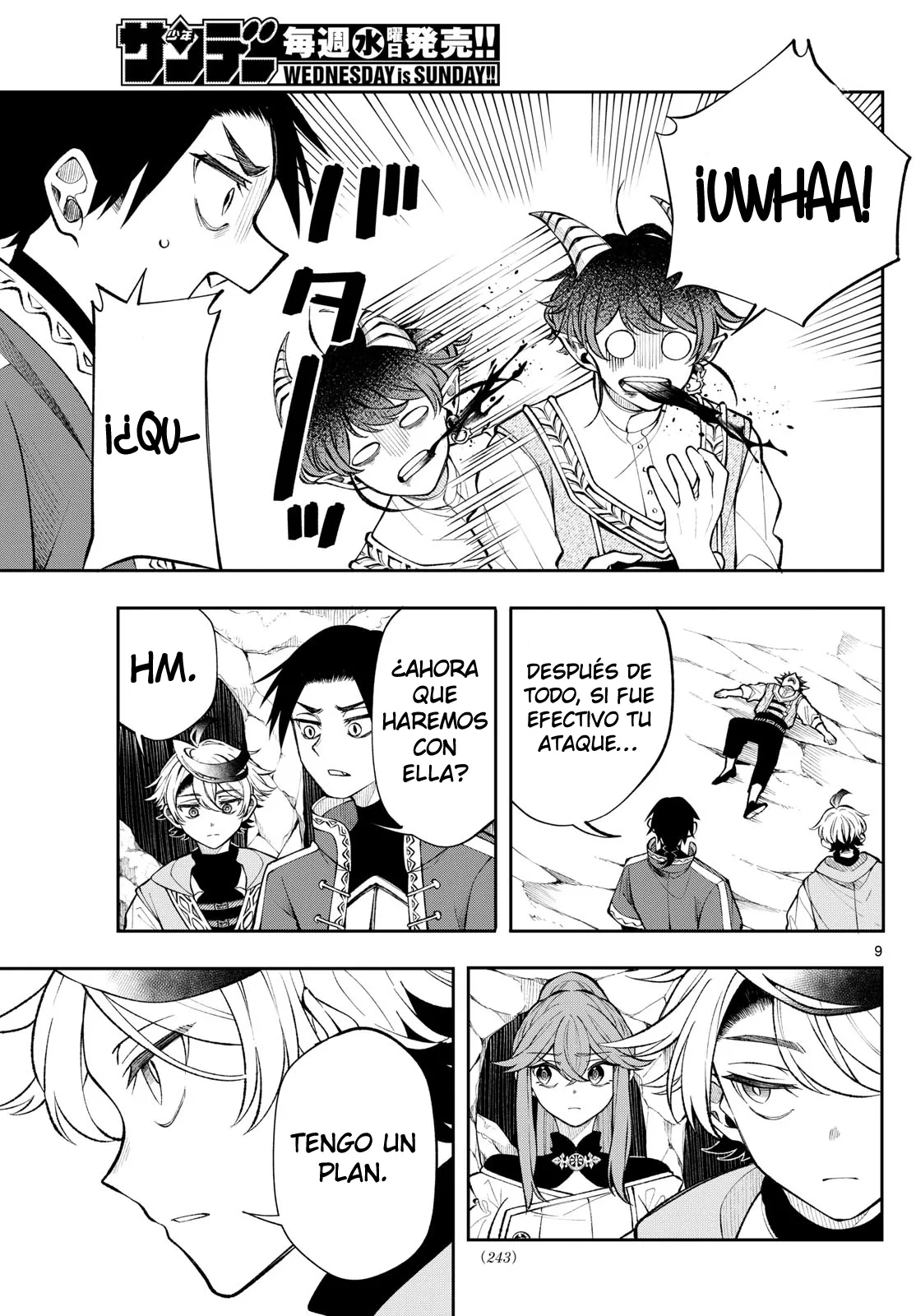 Kaiten no albus Capítulo 21 - Página 9 en español