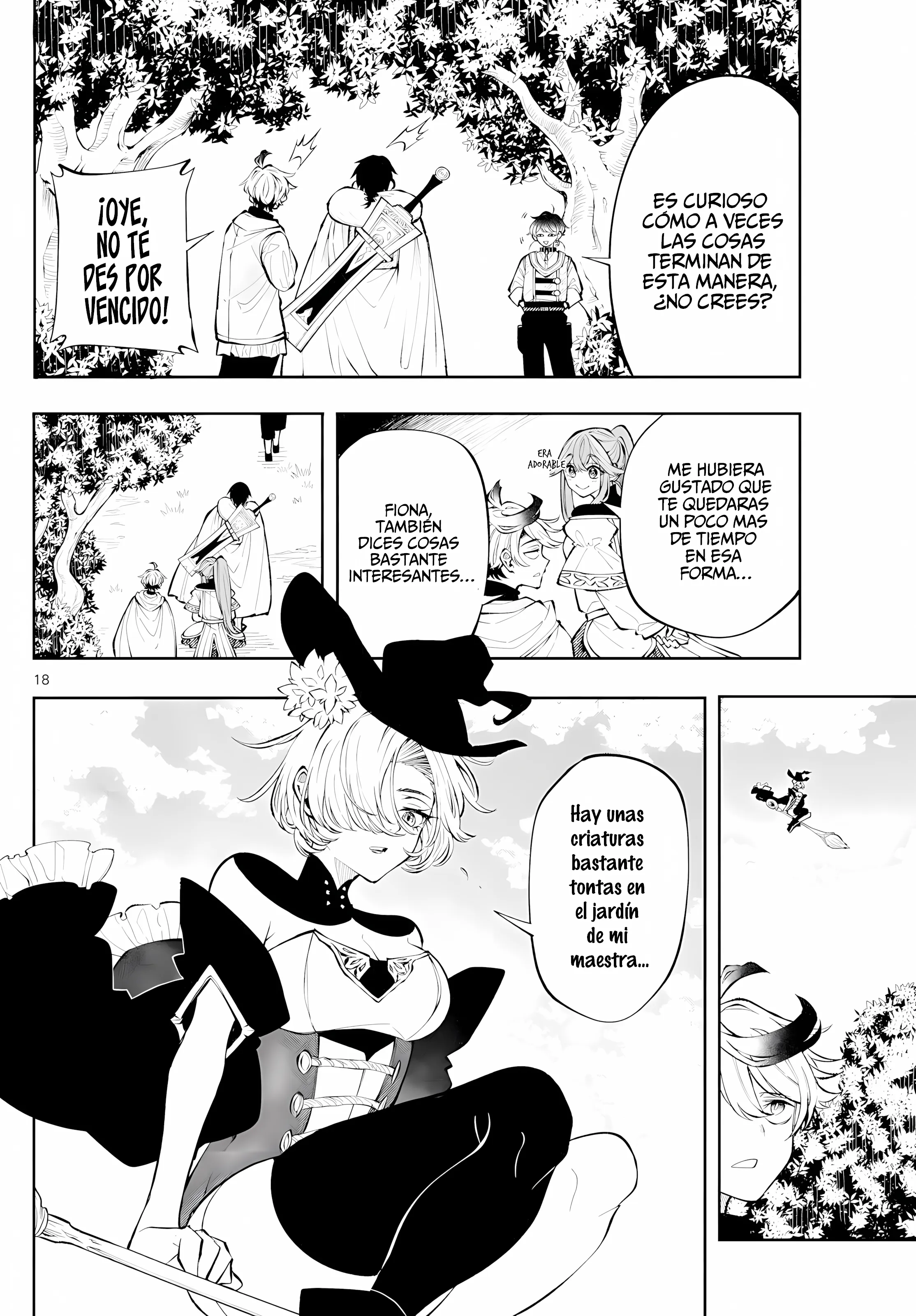 Kaiten no albus Capítulo 22 - Página 18 en español