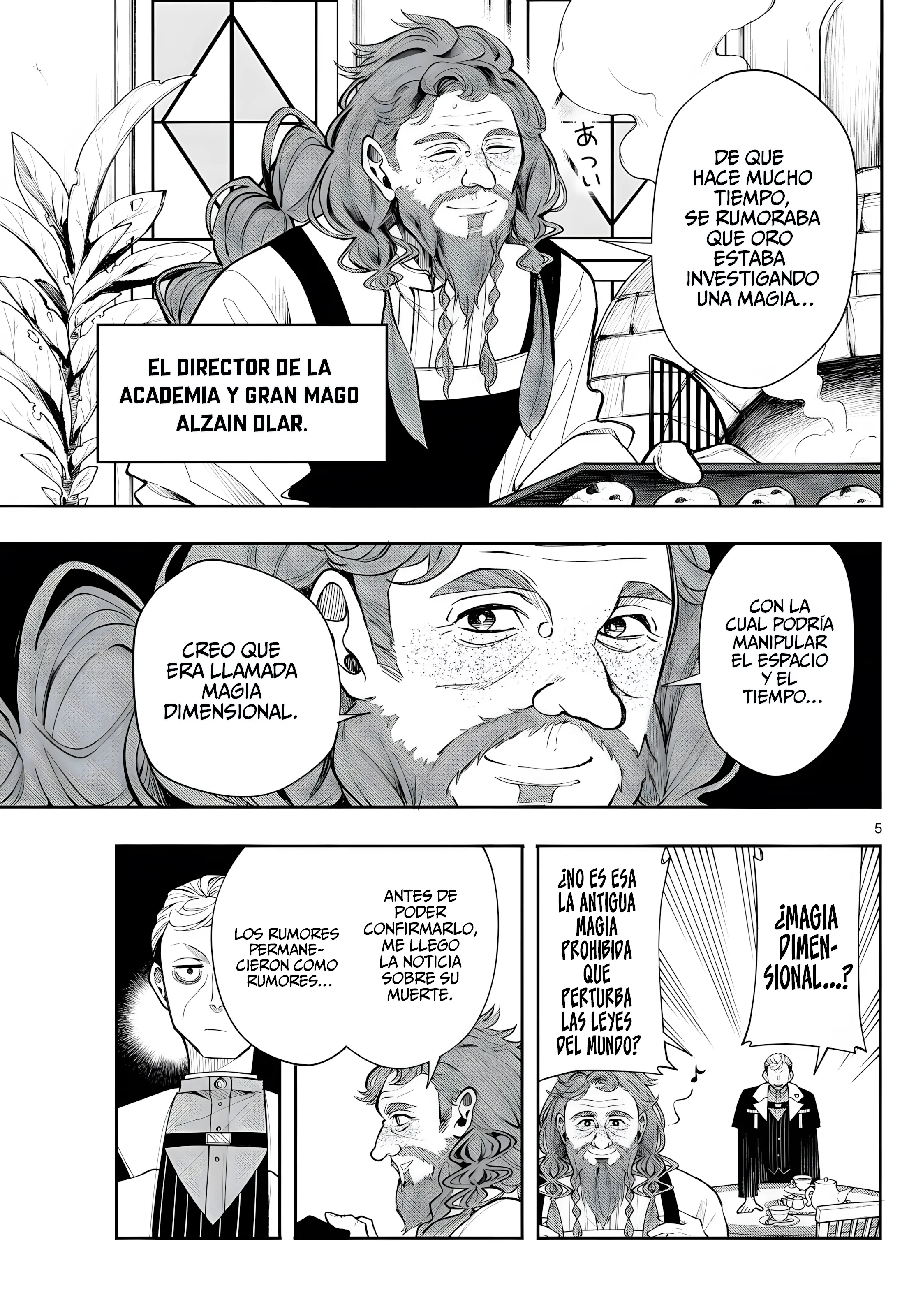 Kaiten no albus Capítulo 24 - Página 5 en español