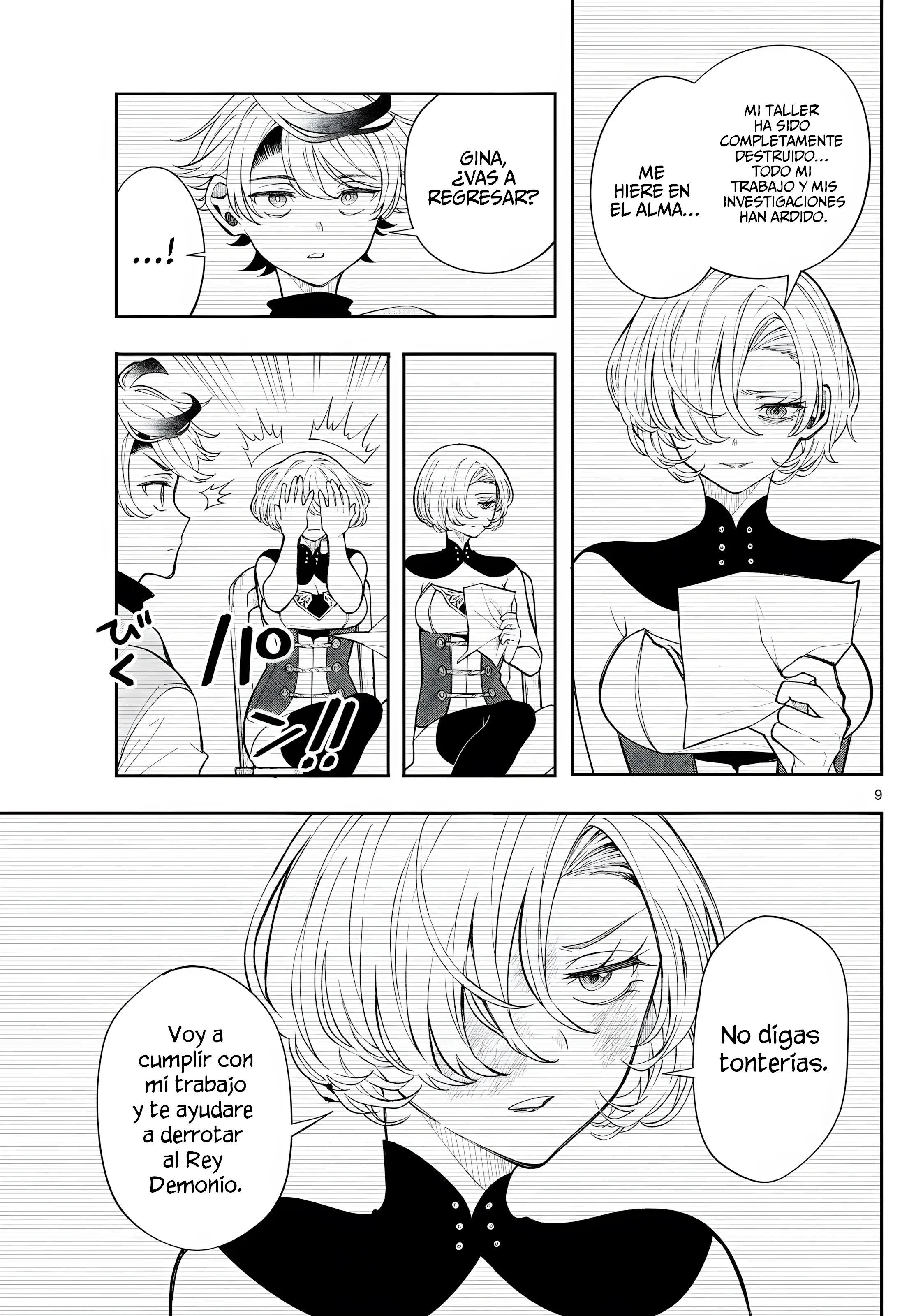 Kaiten no albus Capítulo 24 - Página 9 en español