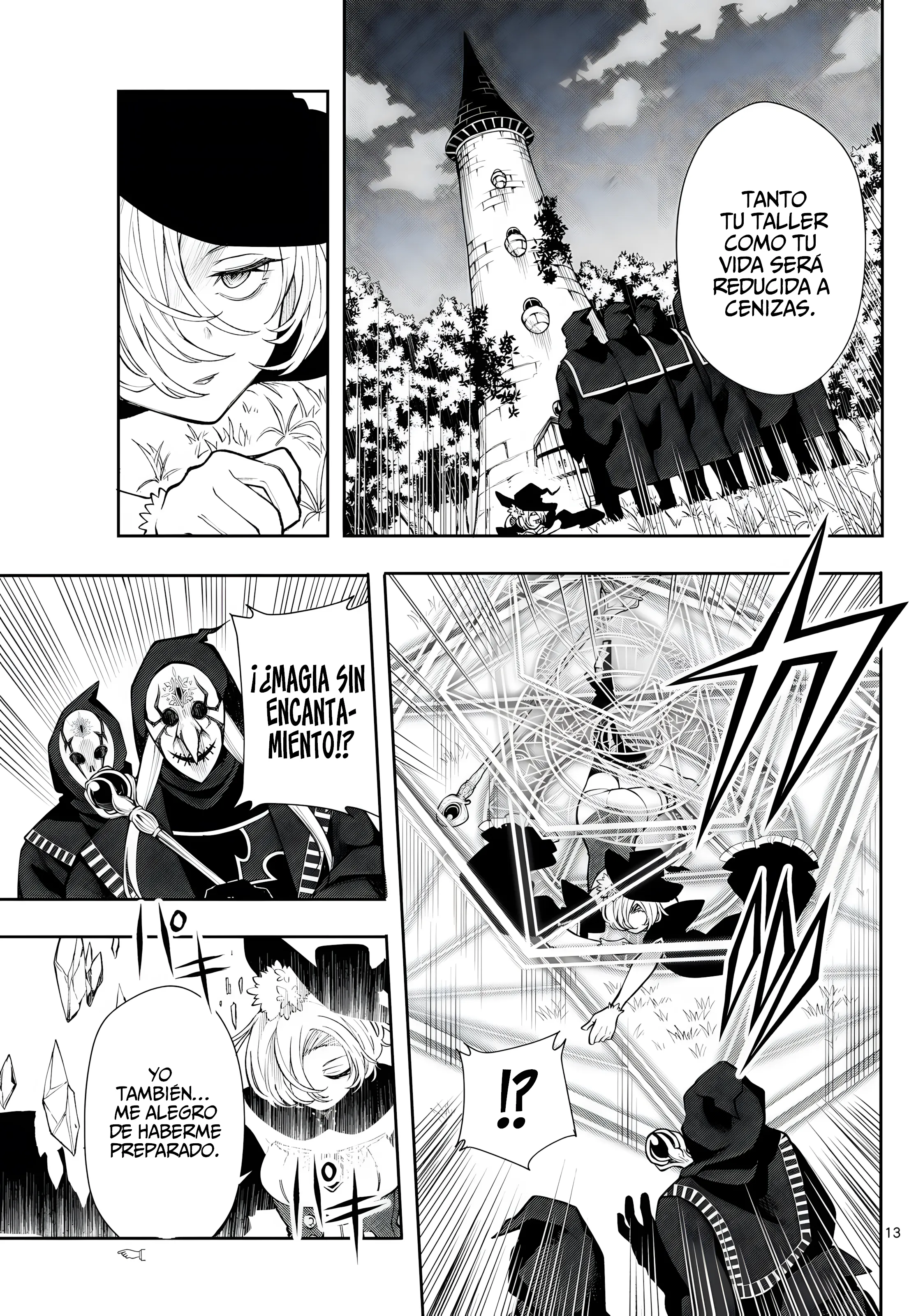 Kaiten no albus Capítulo 25 - Página 13 en español
