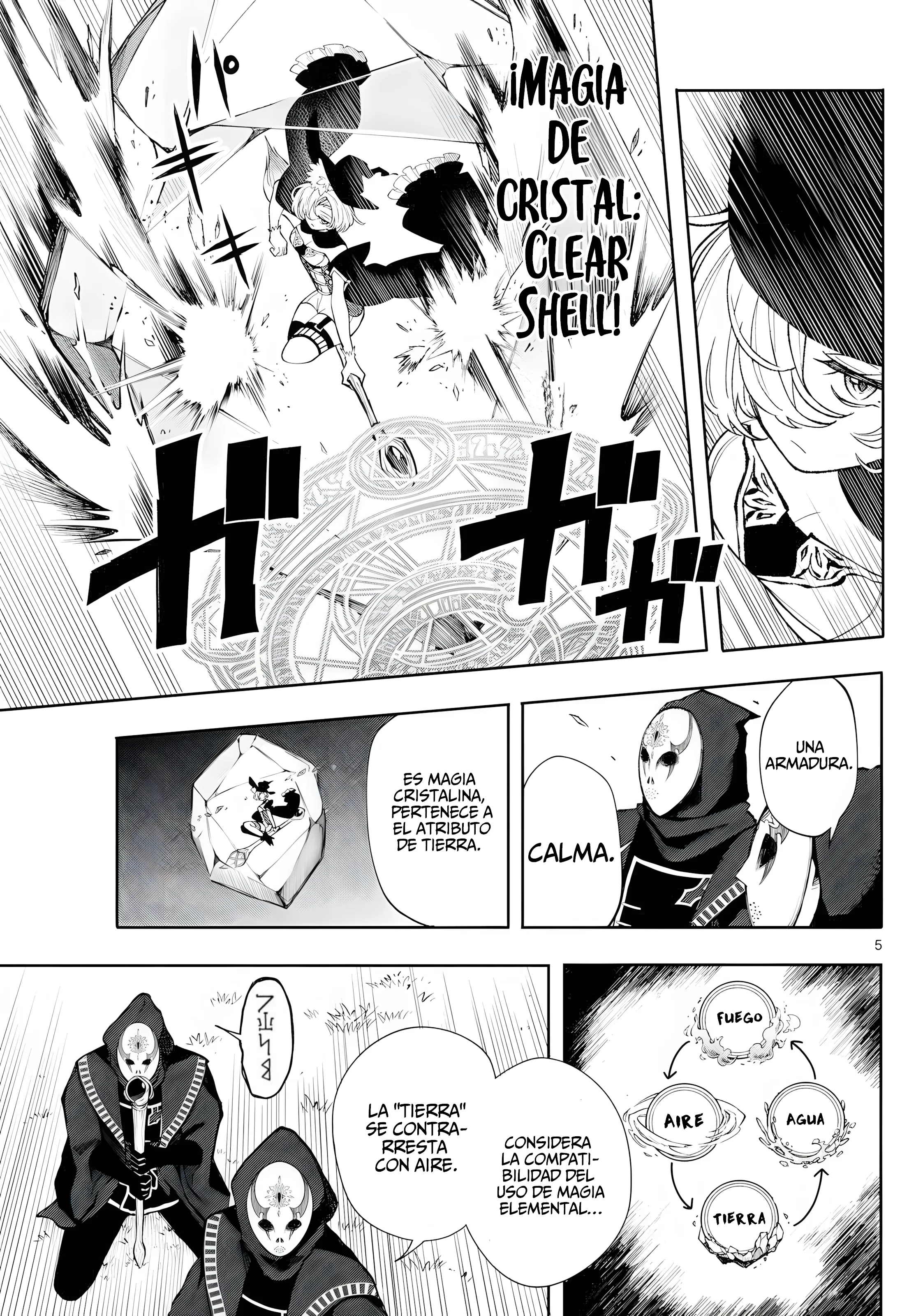Kaiten no albus Capítulo 25 - Página 5 en español