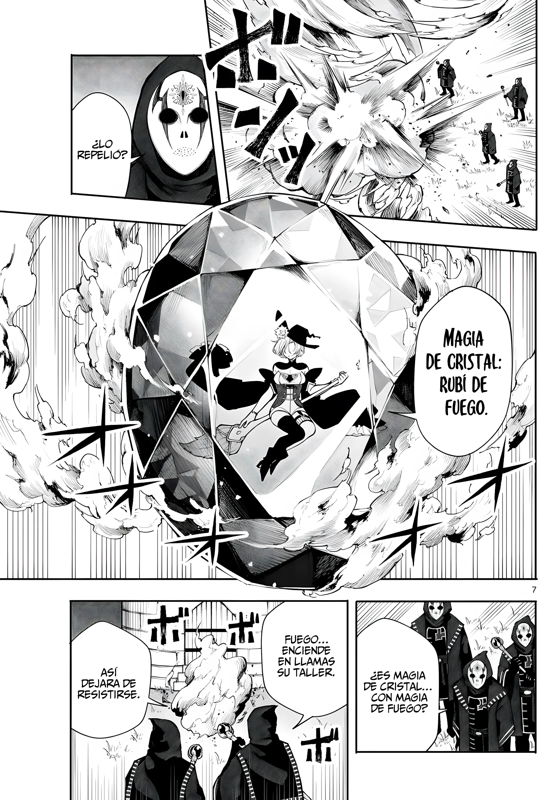 Kaiten no albus Capítulo 25 - Página 7 en español
