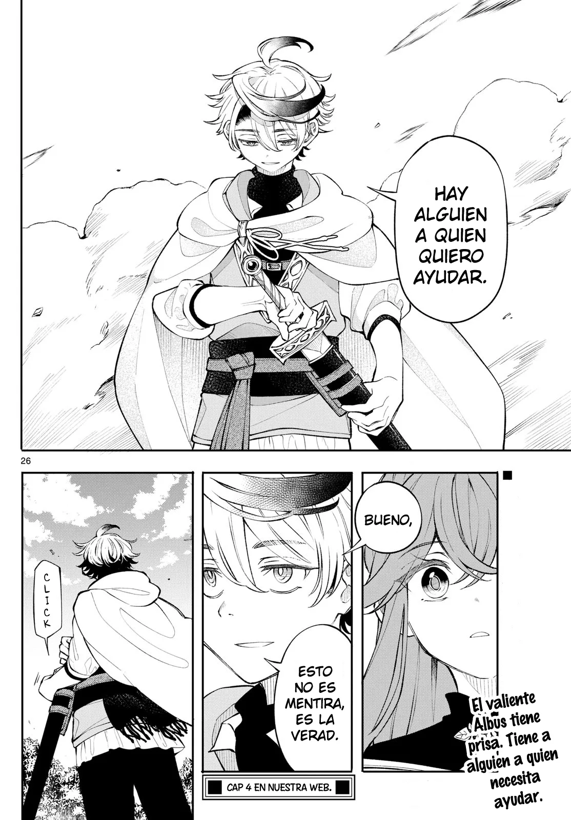 Kaiten no albus Capítulo 3 - Página 26 en español