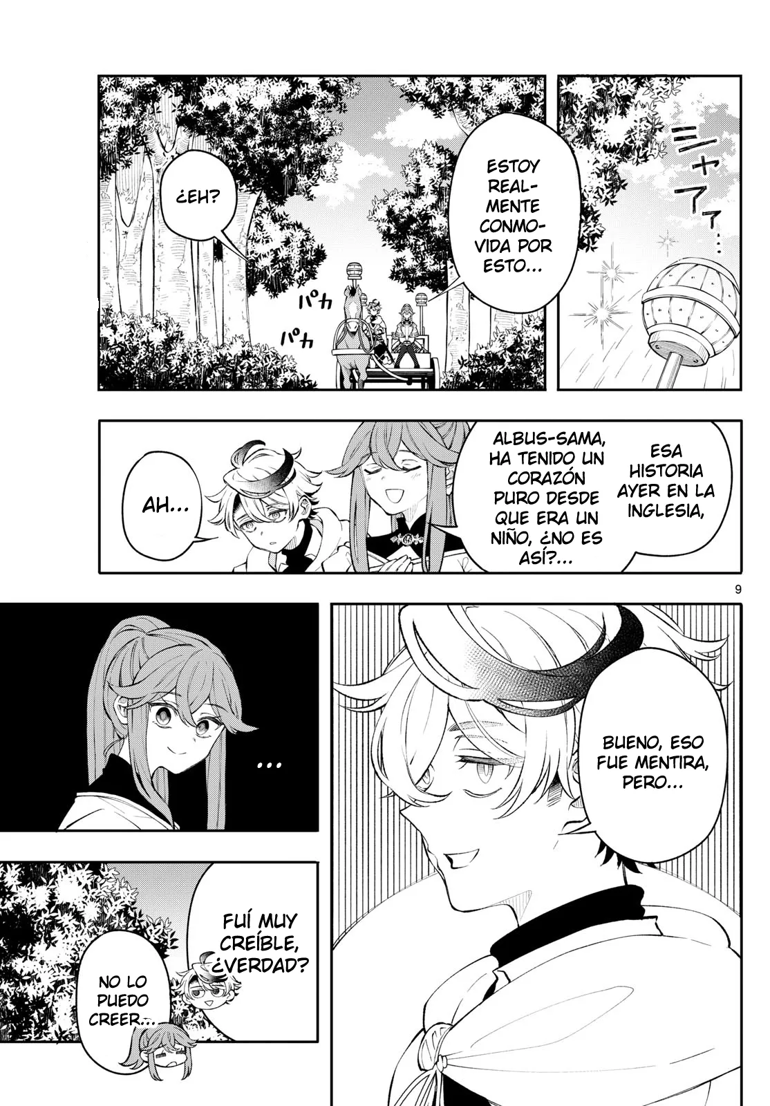Kaiten no albus Capítulo 3 - Página 9 en español