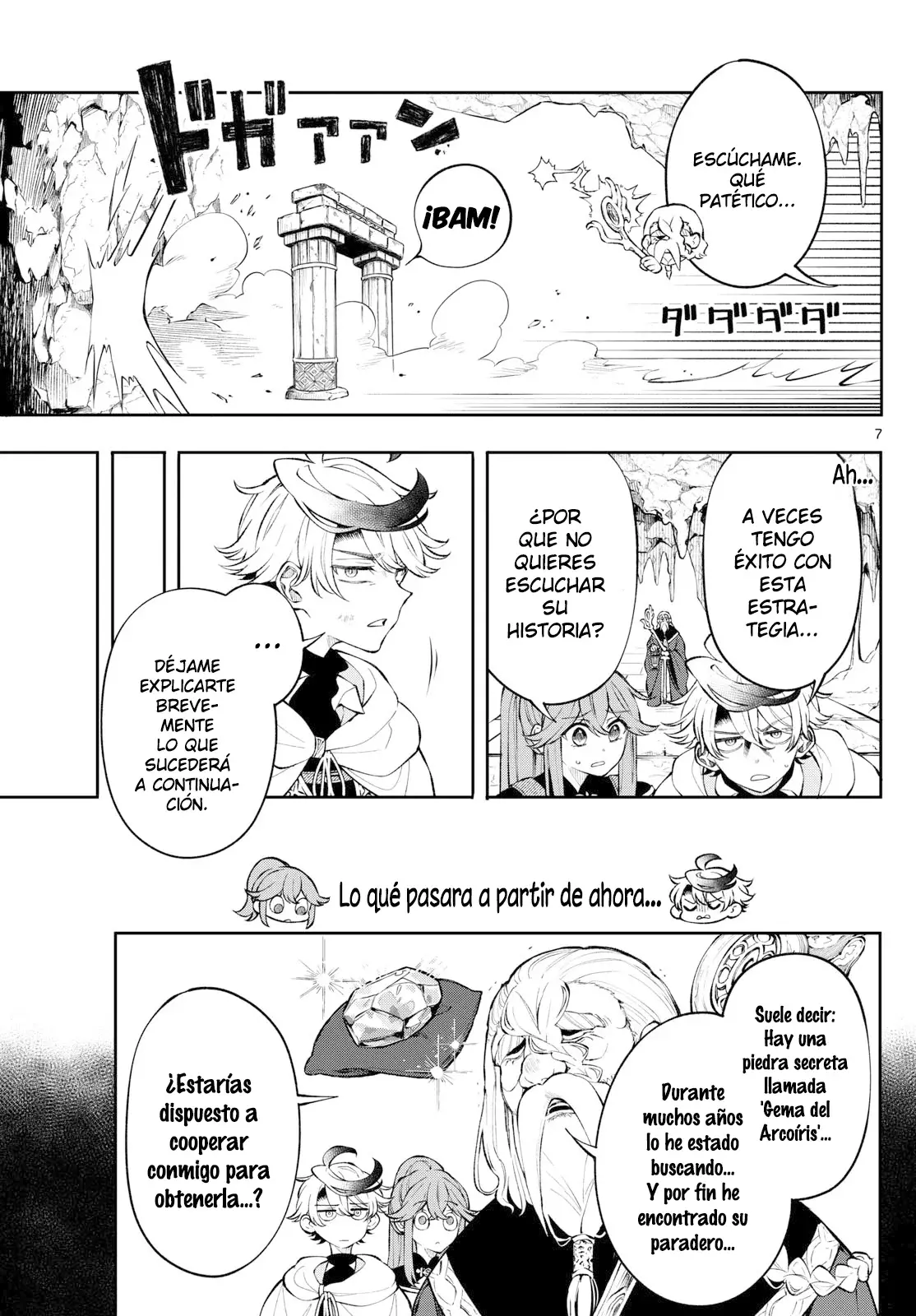 Kaiten no albus Capítulo 4 - Página 8 en español
