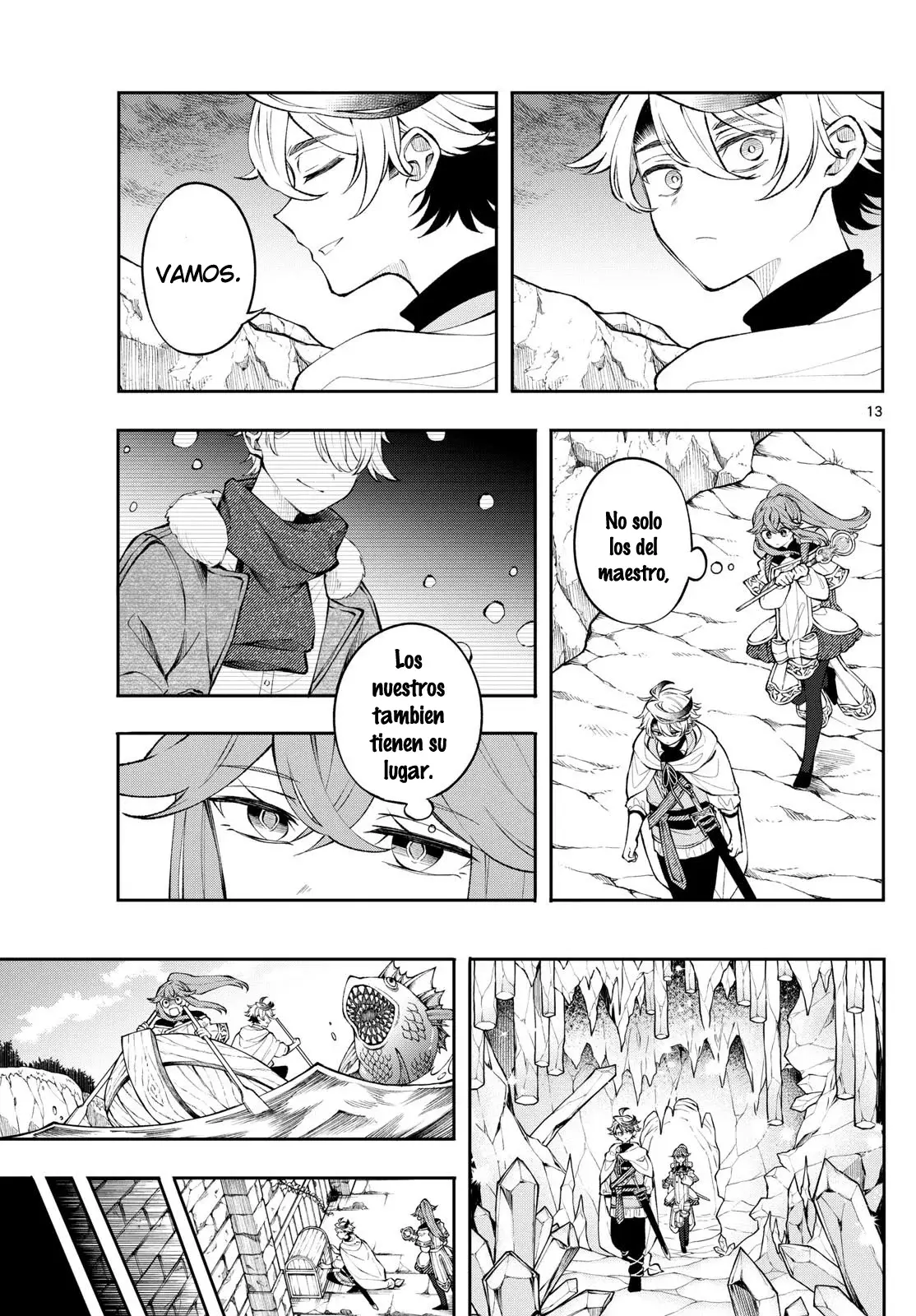 Kaiten no albus Capítulo 5 - Página 14 en español