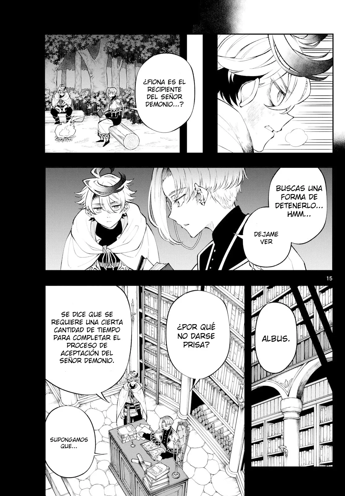 Kaiten no albus Capítulo 8 - Página 16 en español