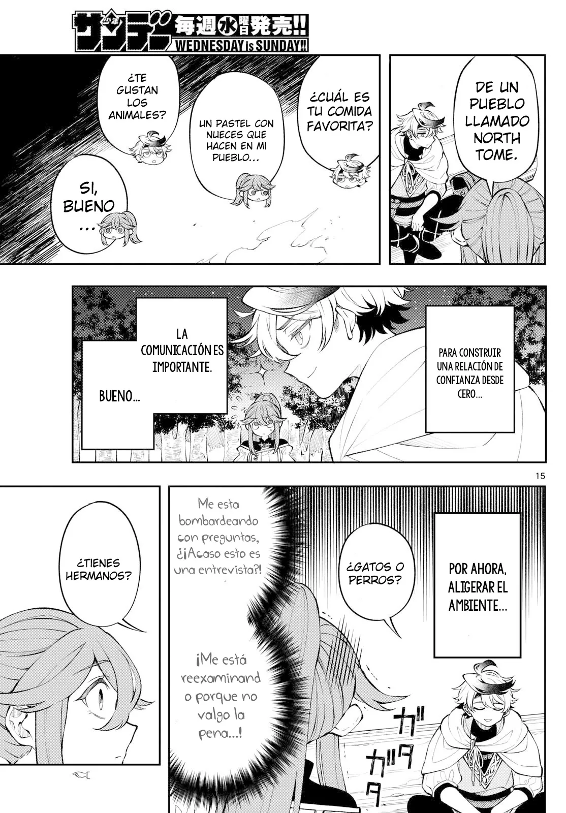 Kaiten no albus Capítulo 9 - Página 16 en español