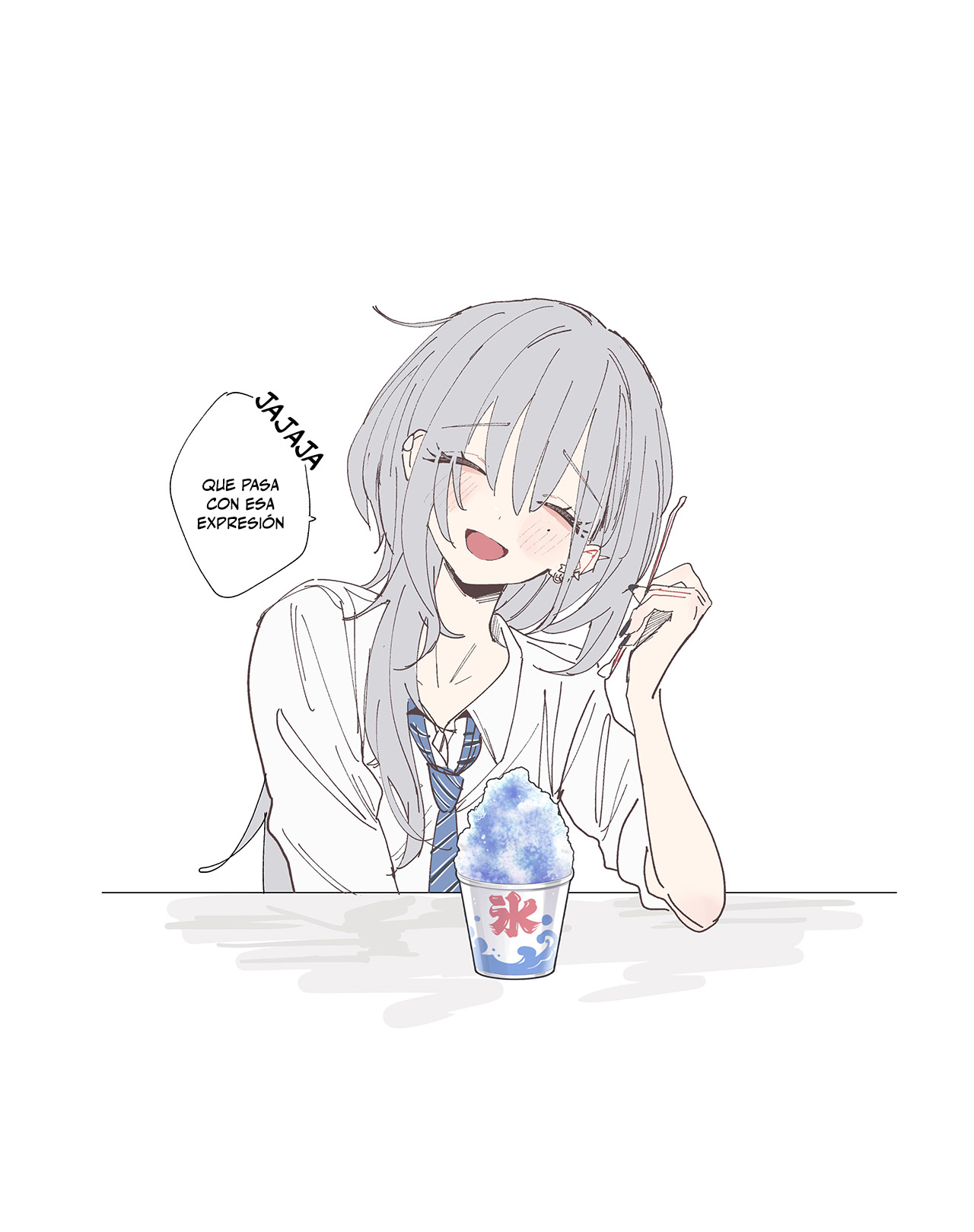 Haimiya-senpai [Pixiv Edition] Capítulo 9 - Página 4 en español