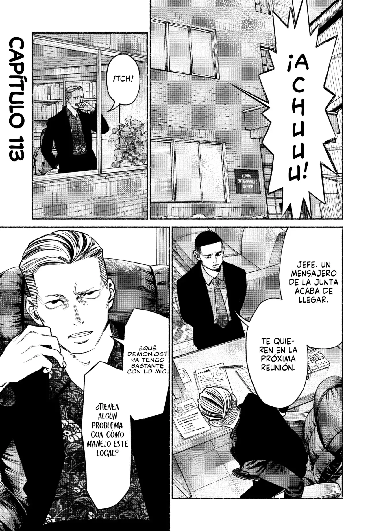 Gokushufudou Capítulo 113 - Página 3 en español