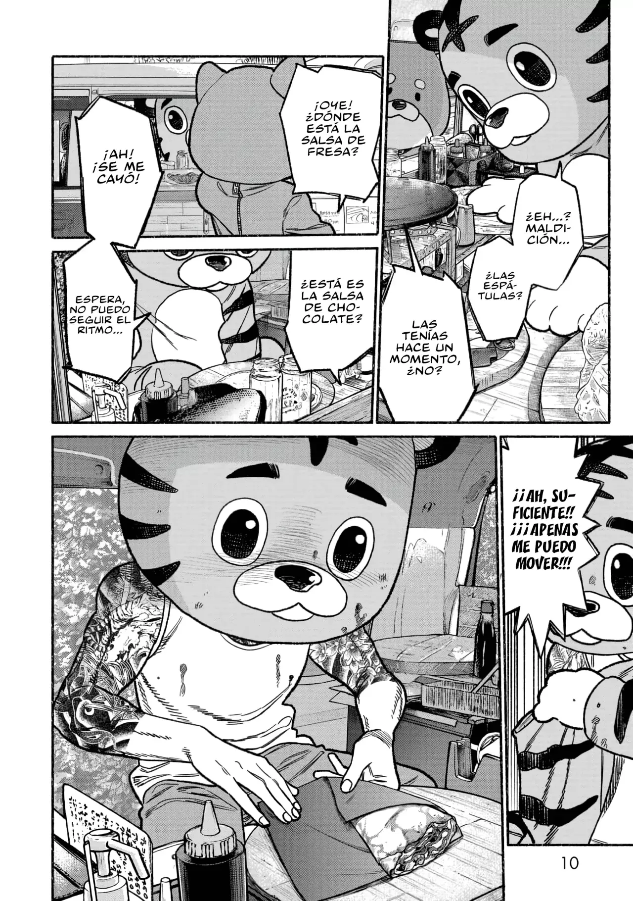 Gokushufudou Capítulo 127 - Página 12 en español