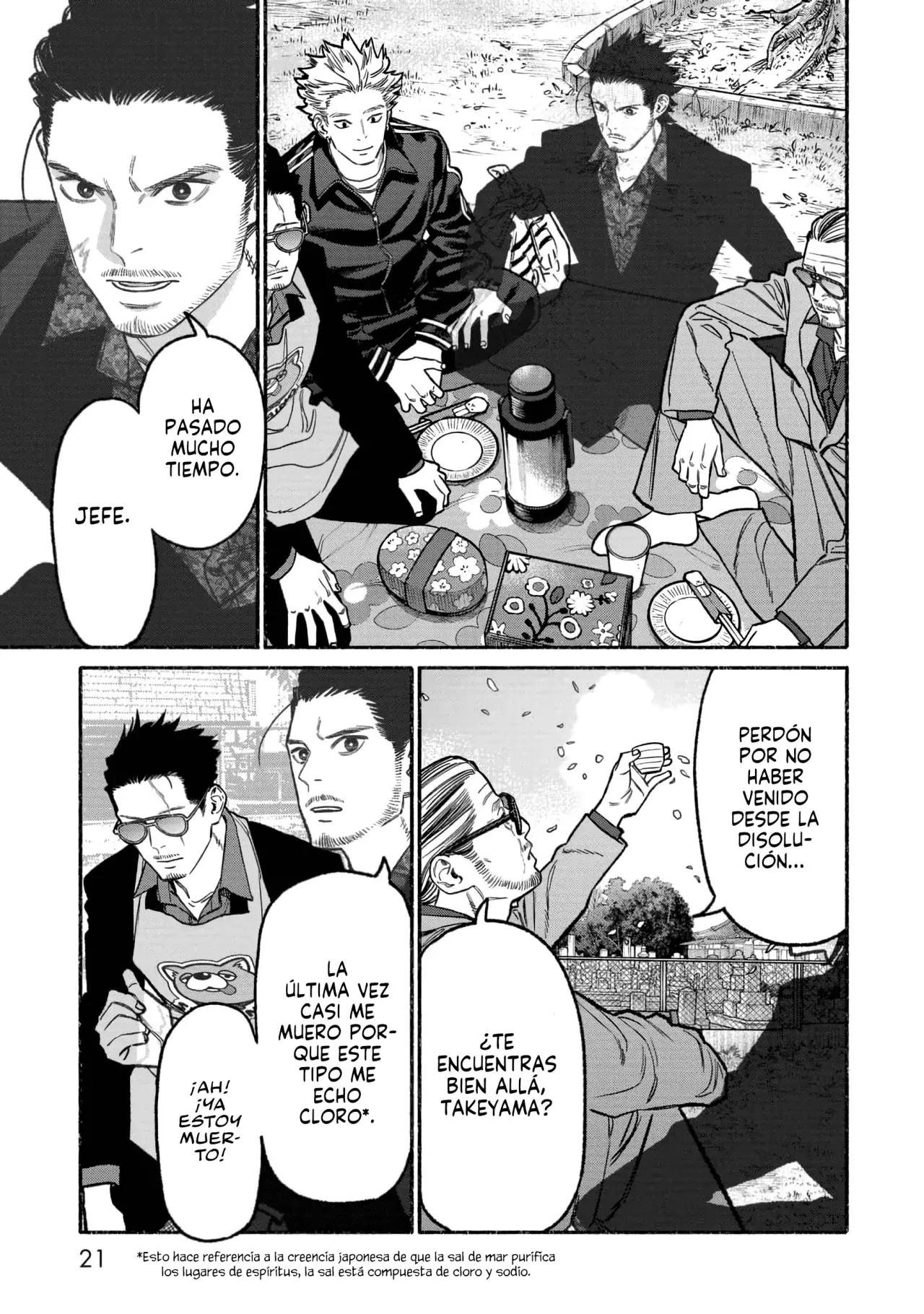 Gokushufudou Capítulo 128 - Página 3 en español