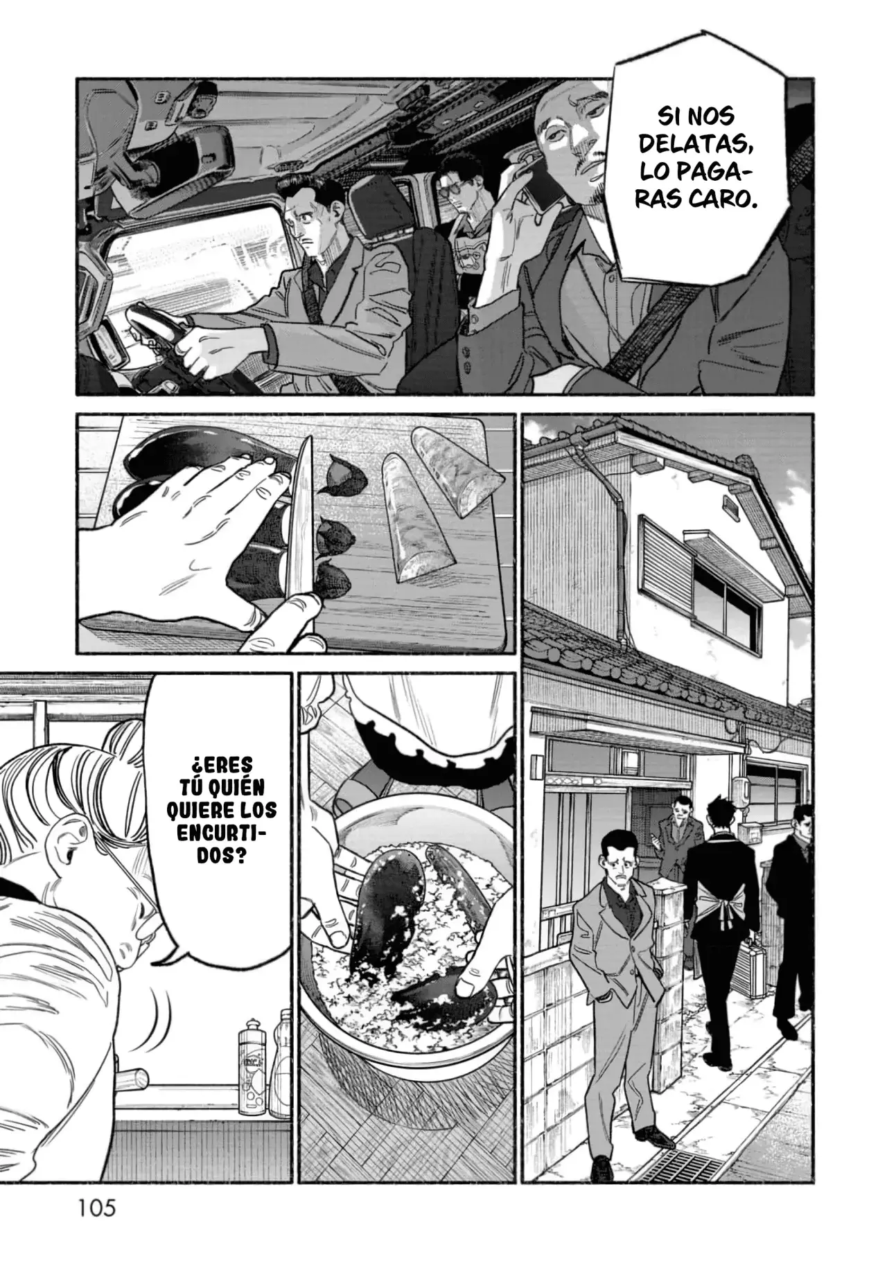 Gokushufudou Capítulo 133 - Página 11 en español
