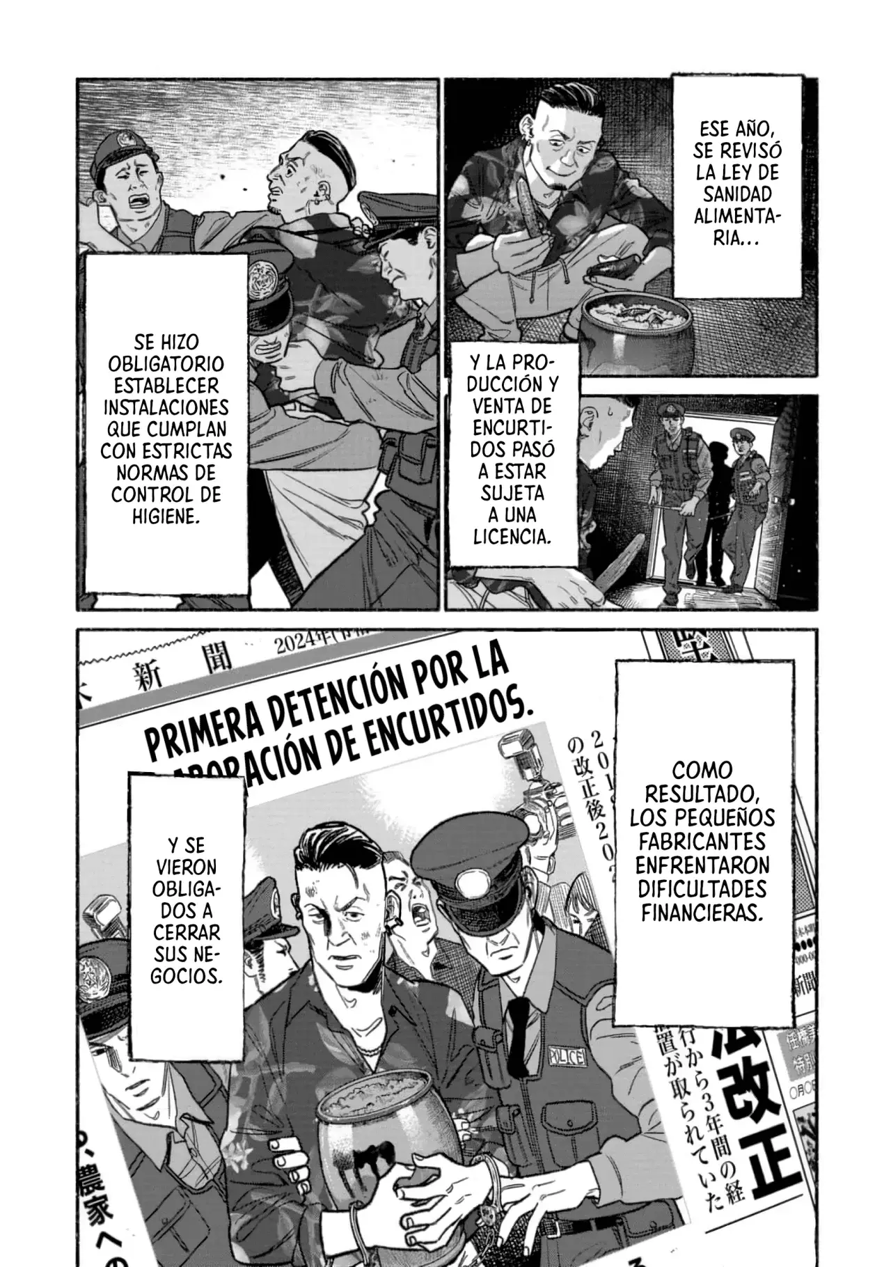 Gokushufudou Capítulo 133 - Página 3 en español