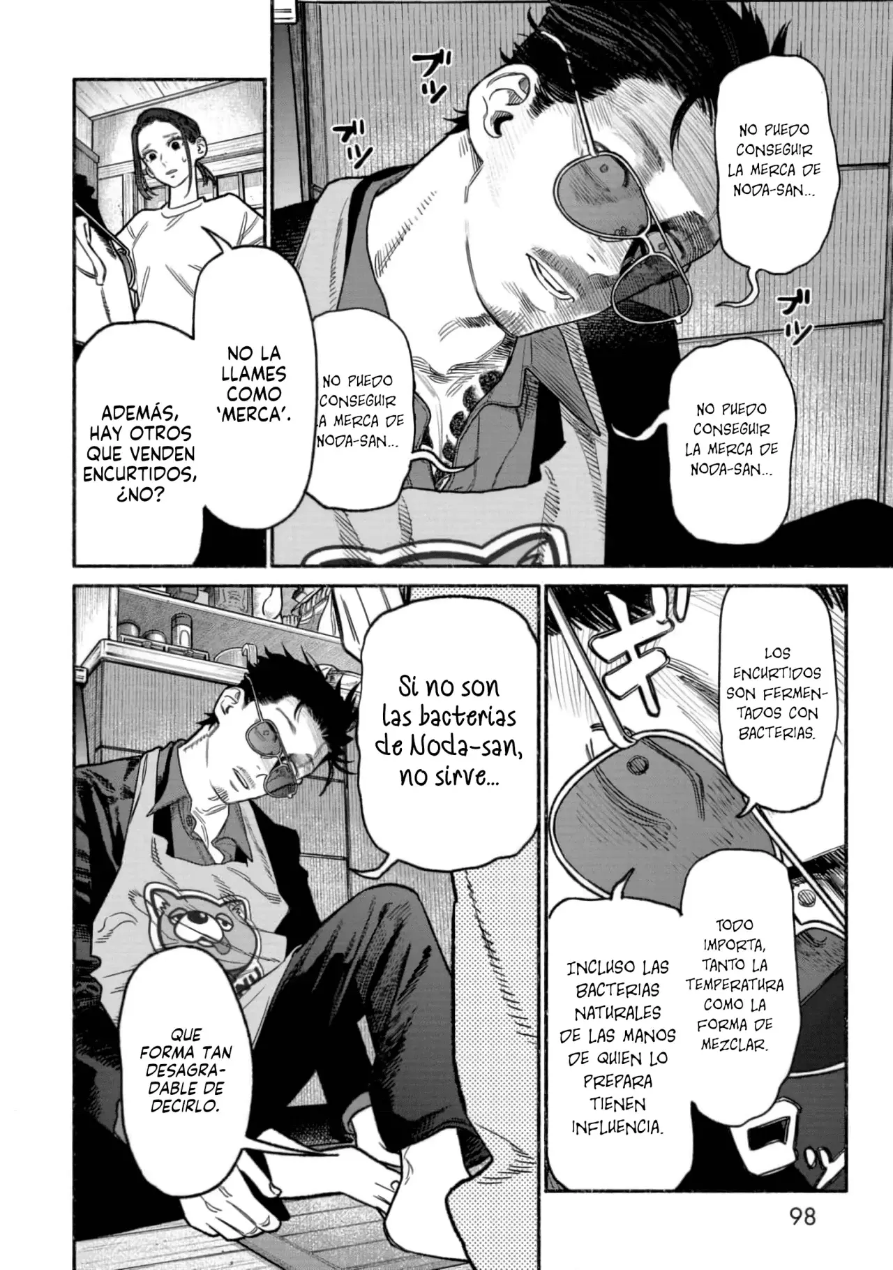 Gokushufudou Capítulo 133 - Página 4 en español