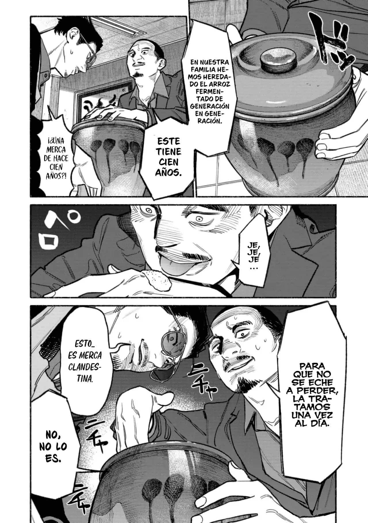 Gokushufudou Capítulo 133 - Página 8 en español
