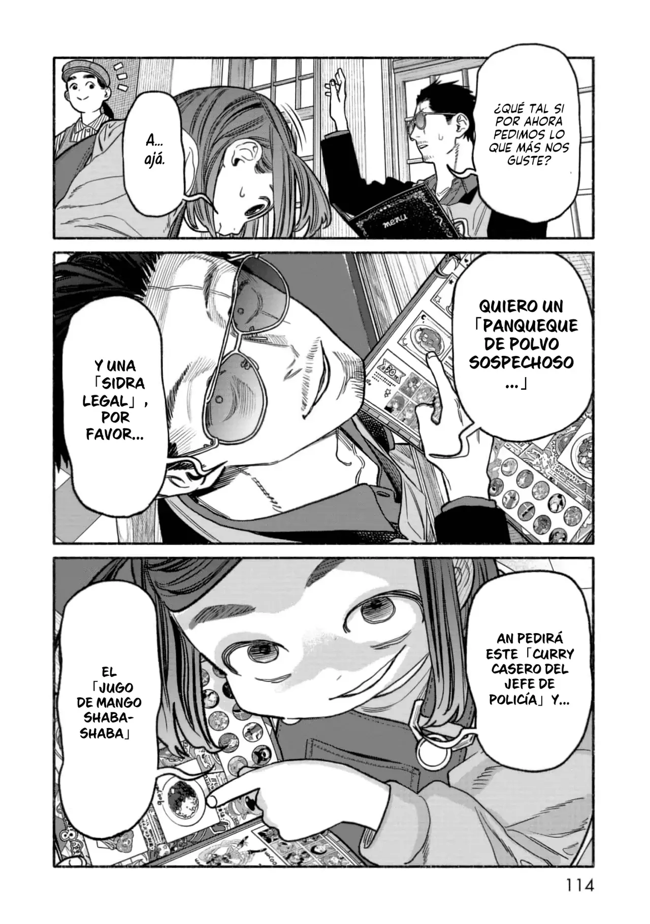 Gokushufudou Capítulo 134 - Página 4 en español