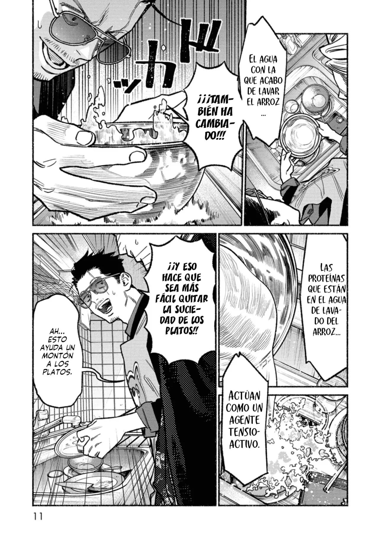 Gokushufudou Capítulo 136 - Página 13 en español