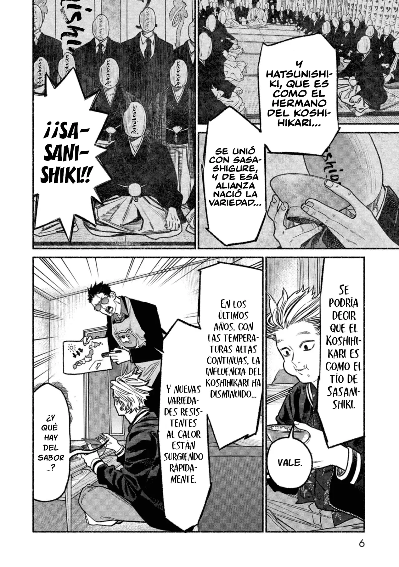 Gokushufudou Capítulo 136 - Página 8 en español