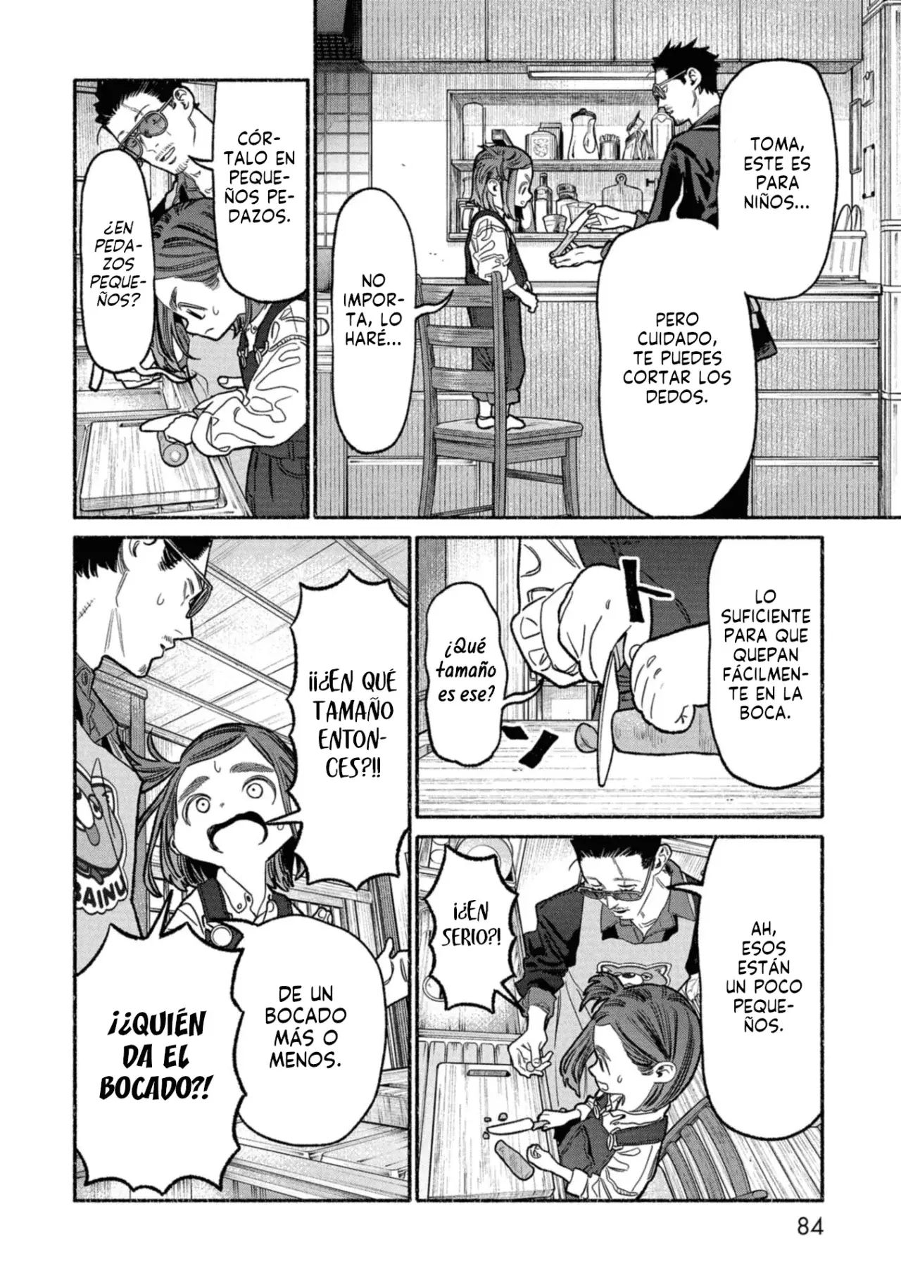 Gokushufudou Capítulo 141 - Página 8 en español