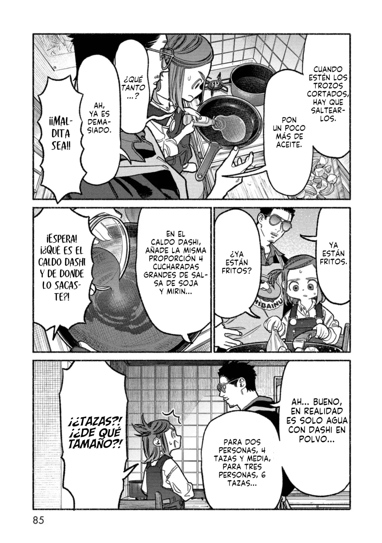 Gokushufudou Capítulo 141 - Página 9 en español