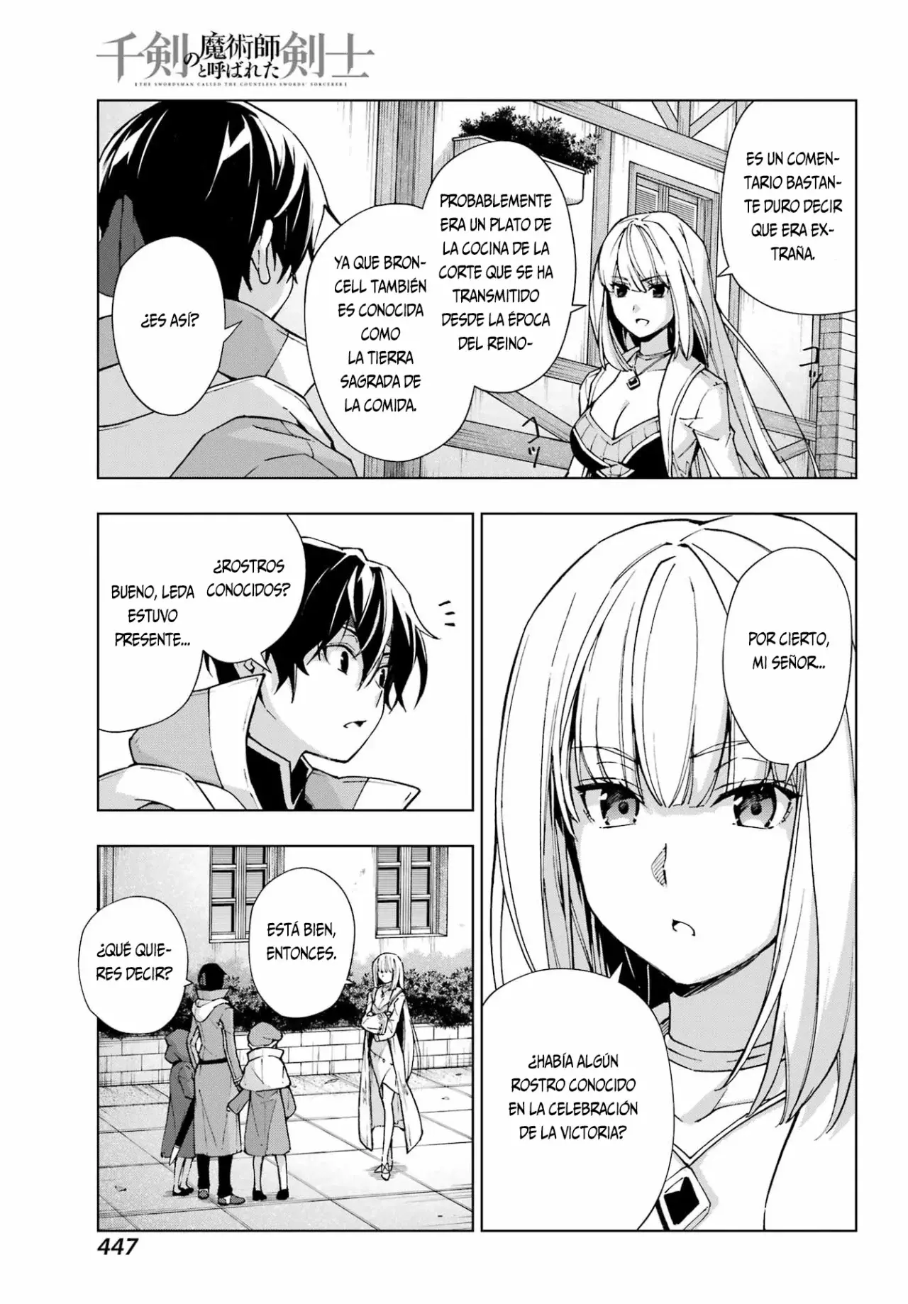The Swordsman Called the Countless Swords Sorcerer Capítulo 47 - Página 23 en español